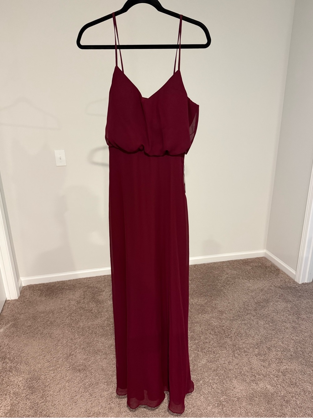 Birdy Grey Gwinnie Bridesmaid Dress in Cabernet